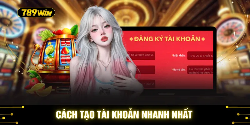 Cách tạo tài khoản nhanh nhất
